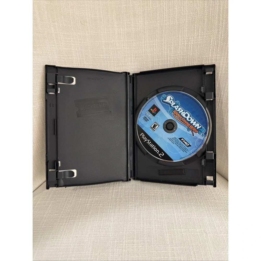 Splashdown: Rides Gone Wild (Sony PlayStation 2, 2003) No Manual Blockbuster EUC